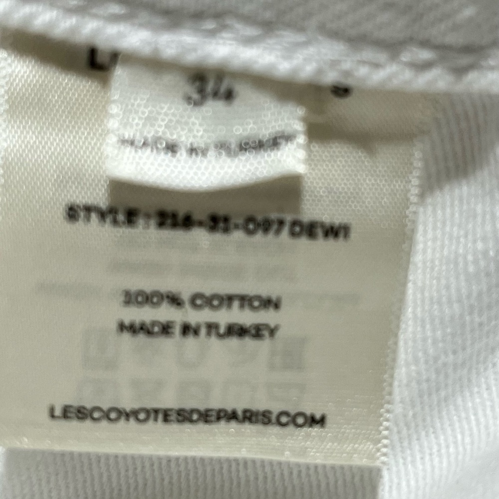 Les Coyotes De Paris Dewi Jeans in White Size US 26 FR 34 - Picture 9 of 10